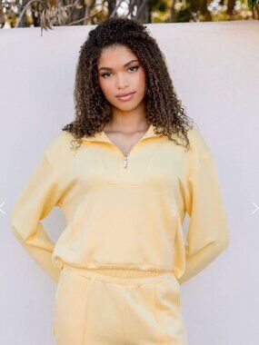 Salt Project CloudLuxe Alpine Pullover Buttercup